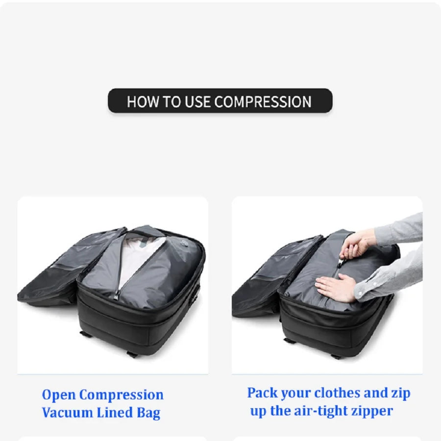 Vacuum Backpack Compression