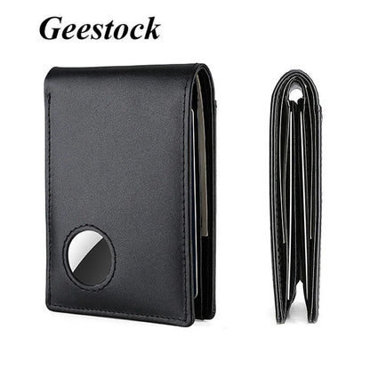 Men's Wallet with AirTag Slot and RFID Protection