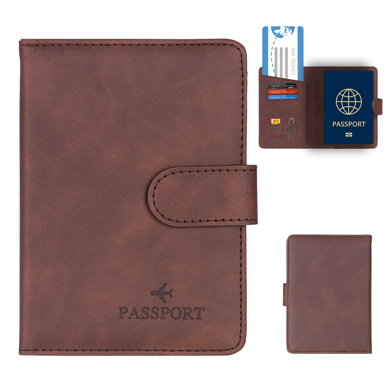 Passport & Credit Card Holder