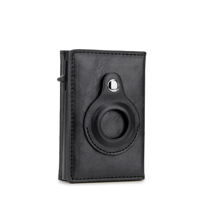 Men's Wallet with AirTag Slot and RFID Protection